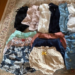 決まりました。ベビー　女の子 70〜80サイズ　夏服　の画像