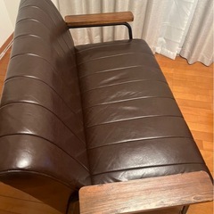 ニトリ　2人掛けソファーの画像