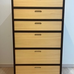 ♪おしゃれ♪KEYUCAケユカリバーシブルチェスト65×37×113 の画像