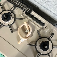 A784♠️⭐️配送設置可🙌 綺麗🤩⭐️リンナイ ガスコンロ 都市ガス用(KG64TW2L)の画像