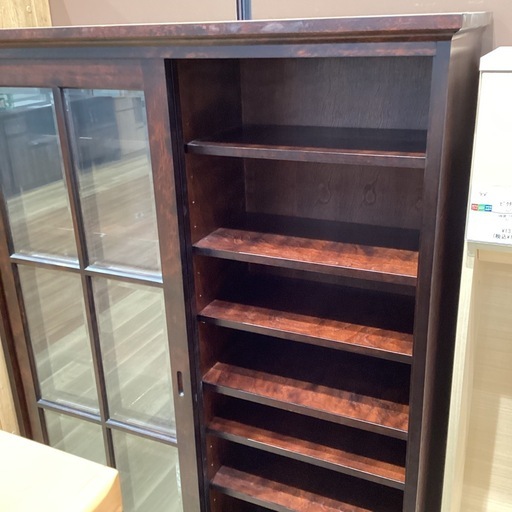 【トレファク神戸南店】勇峰工芸のキャビネットです【取りに来られる方限定】