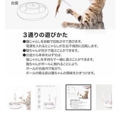 ペットキャリーバッグ、自動猫じゃらしセットの画像