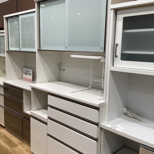 【トレファク神戸南店】松田家具のレンジボードです【取りに来られる方限定】