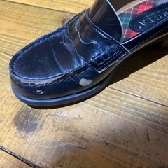 HARUTA ローファー　黒　23.5cmの画像