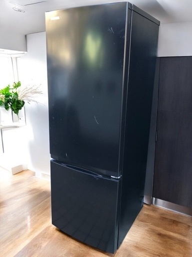 東芝 ノンフロン冷凍冷蔵庫 170L GR-T17BS ブラック 2022年製 2ドア 簡易クリーニング済み 中古品販売