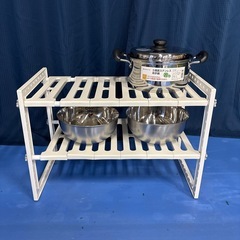 未使用品　Athena Life3層底ステンレス両手鍋20㎝　ス...