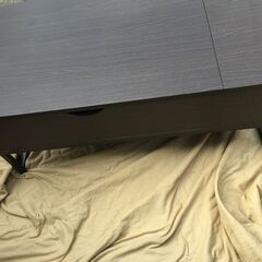 JM20621K ☆お値下げ 収納箱＜幅：約100cm 高さ：約40㎝ 奥行：約60cm＞中古品【取りに来られる方限定】　の画像