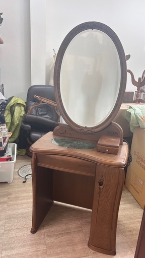 アンティーク　ドレッサー　大塚家具 楽天市場】【エントリーでP2倍】アンティーク風 猫脚ドレッサー 三面鏡