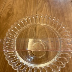 サラダ用皿　ガラス製　２つの画像