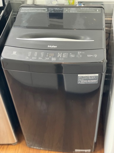 送料・設置込み可?表示価格より10%OFF? 洗濯機 5.5kg Haier 2024年