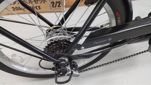 R053 ☀️ ジモティー限定特別価格！ 美品です！ SAIMOTO 電動アシスト自転車 折りたたみ  / 20インチ / 6段ギア 