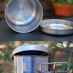 【USED/現状渡し】CAPTAIN STAG/キャプテンスタッグ カートリッジクッカーセット/820mlの画像