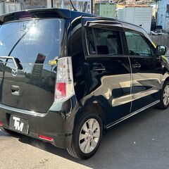 マツダ　AZ-ワゴン　車検整備2年付き  ナビ  ETC  プッシュスタート  スマートキーの画像