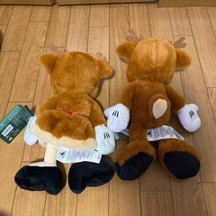 ミッキー ミニー ぬいぐるみ クリスマス2025 トナカイ ディズニーストア 超プレミアの画像