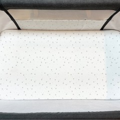 ANGELBLISS  ベビーベッド 高さ調節可能 キャスタ付き 添い寝可能 折り畳みの画像