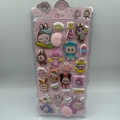 サンリオ おしりプニプニシール ラブブおしりシール　3枚セットの画像