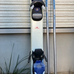 子供用 スキー板 ストックの画像