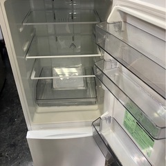 【中古】大阪引取限定　TOSHIBA 冷蔵庫 ホワイト 3段棚 GR-S15BS(W) 151L【KSA1F032】の画像