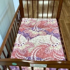 ベビーベッド【町田市再生家具】252887の画像