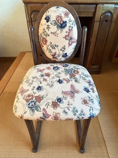 鏡台 ドレッサー 椅子付き 婚礼家具 レトロ家具 昭和レトロ 日本製