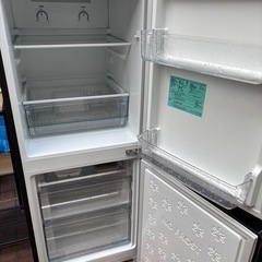 広島市30キロ圏内送料無料★3か月保障付き★冷蔵庫★ハイアール★2ドア★2020年間の画像