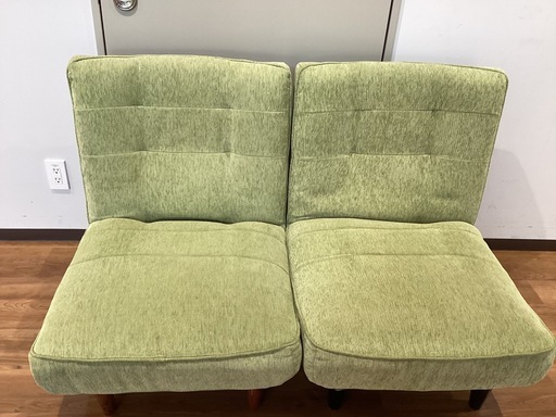 一人掛けソファ2脚セット【町田市再生家具】252888