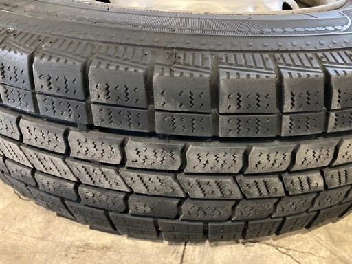 195/80R15 スタッドレス タイヤ ナンカン 日産純正スチールホイール　キャラバン等