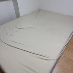 ニトリ　ポケットコイルマットレス付きベッド　ダブルの画像