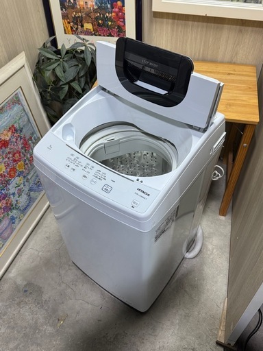 ?激安‼️【2021年製】日立 洗濯機 5.0kg NW-50F 美品 / 動作保証あり