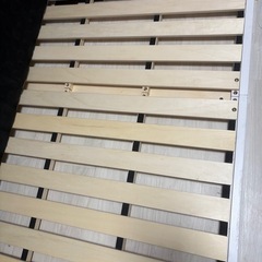 【商談中】セミダブル　フレーム　白の画像