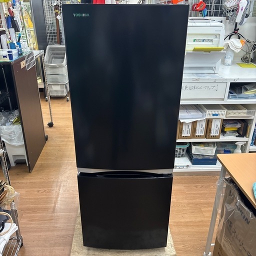 ☆ドリーム荒牧店☆ジモティー割引有☆【クリーニング済み】TOSHIBA/2ドア冷蔵庫/GR-R15BS/153L/2020年製