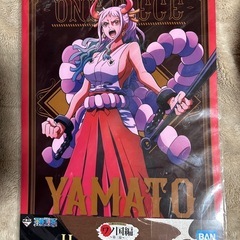 ワンピース一番くじ ワノ国編 第3幕 クリアポスター 未開封（ロー・ルフィ・ヤマト） の画像