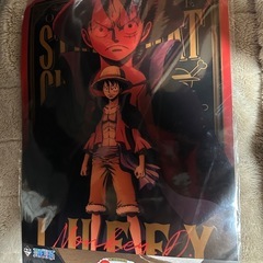 ワンピース一番くじ ワノ国編 第3幕 クリアポスター 未開封（ロー・ルフィ・ヤマト） の画像