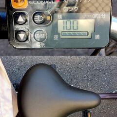 パナソニック 電動自転車 ビビDX 13.2Ah 26インチ 充電器２個あり 3段ギアの画像