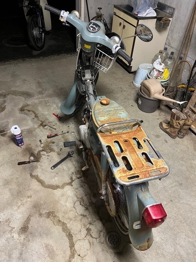 ホンダ　スーパーカブ　レア色　部品取り90ccカブはオプションで