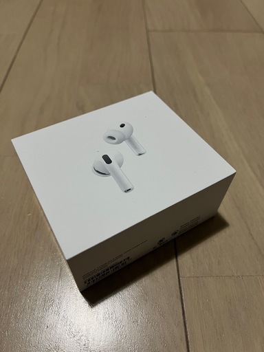 新品未使用・未開封 AirPods Pro 3｜2026/1/4購入｜保証あり・即発送 最安値