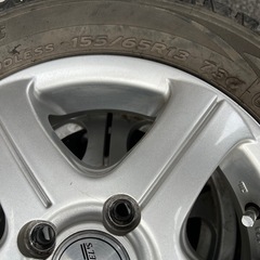 155/65R13,2009年,アルミホイル4本セットの画像