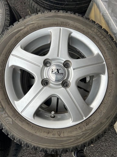 155/65R13，2009年，アルミホイル4本セット