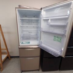 【リサイクルサービス八光】2016年製　三菱 3ドア冷蔵庫 370L｜シャンパンピンク｜MR-C37Z｜の画像