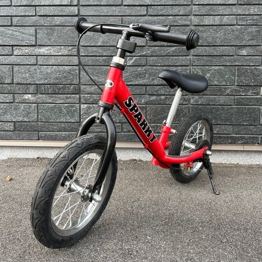 キックバイクスパーキー SPARKY レッド (ss) 大元のキッズ用品《その他