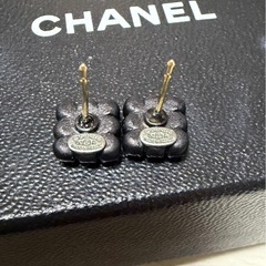 ★ 【CHANEL】シャネル ココマーク CCマーク スクエアピアス 刻印 ピアス　 アクセサリー CHANEL 正規品の画像