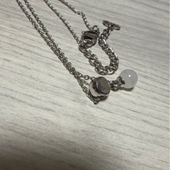 ★Christian DIOR ディオール　 ネックレス アクセサリー シルバー　ペンダント　正規品の画像