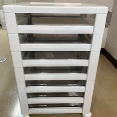 超美品！7段オフィスチェスト レターケースの画像
