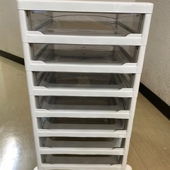 超美品！7段オフィスチェスト レターケースの画像