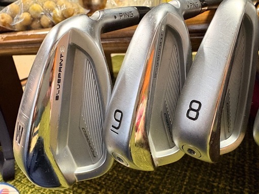 ping  ブループリントS アイアンセット　レアスペック　トラビル
