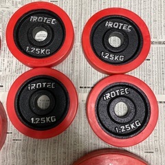 iROTECラバーダンベル(可変式ダンベル)の画像