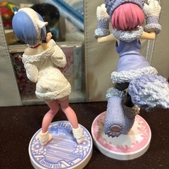 リゼロ　フィギュア　remとRAMの画像