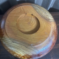 天然木 蕎麦 こね鉢 外寸49cm 蕎麦打ち　プロ使用の画像