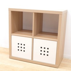 IKEAプラスチックカラーボックスの画像