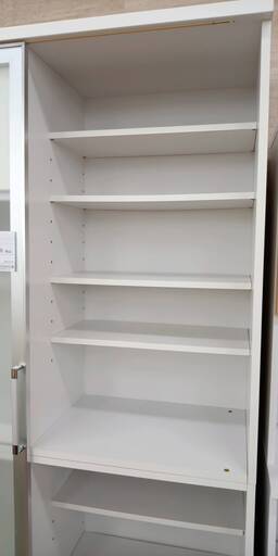 ★リユースのサカイ高崎店★TJ13996  食器棚 白 H201×D48×W123 クリーニング済み